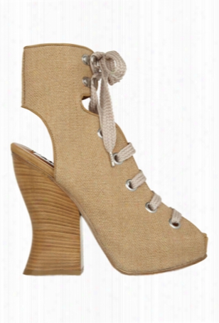 Acne Chiara Ankle Boot Natural