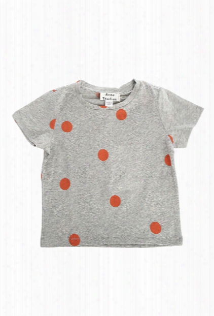 Acne Mini Grey Dot Tee