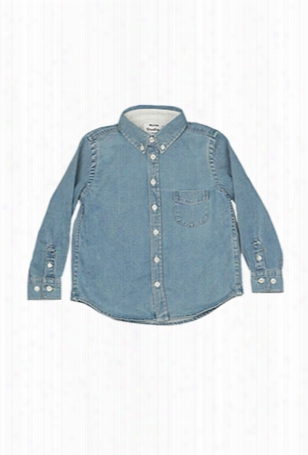 Acne Mini Isherwood Bleach Denim Shirt