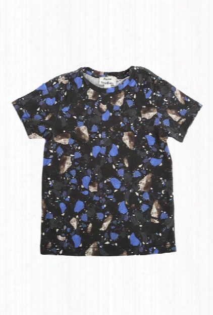 Acne Mini Terrazzo Print Tee