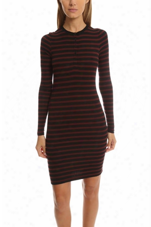 Atm Ls Henley Dress