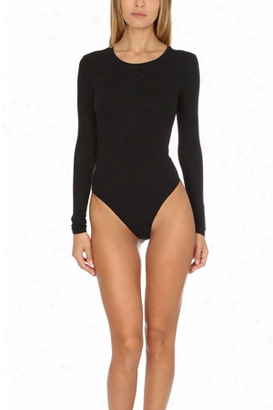 Atm Modal Rib Ls Bodysuit