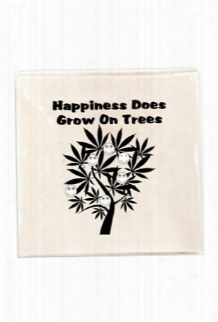 Blue&cream "happiness Grows On Trees" Tray