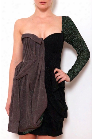 Coven One Shoulder Bustier Dress