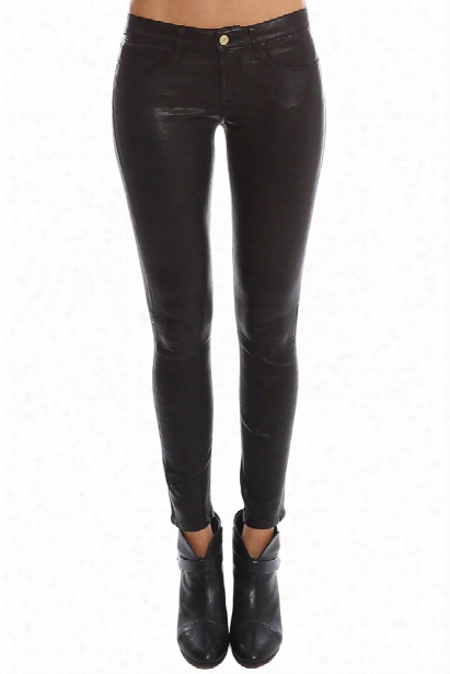 Frame Denim Le Skinny Leather Pant