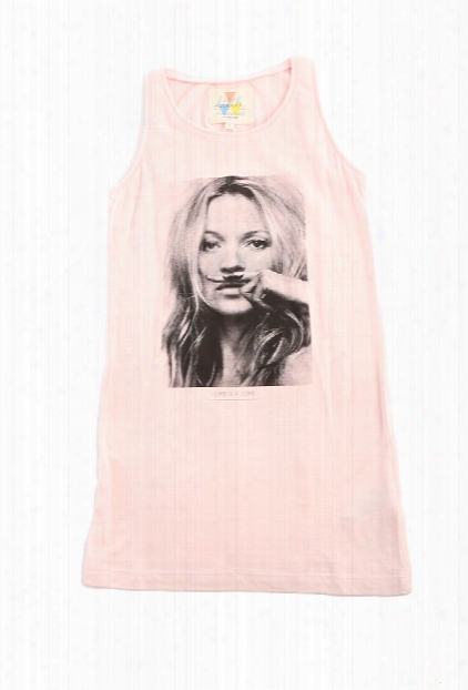 Little Eleven Paris Pink Kate Moss Tank Dress