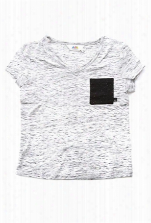 Little Eleven Paris V Neck Placket Tee