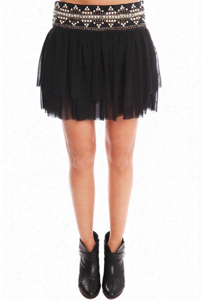 Pierre Balmain Black Skirt