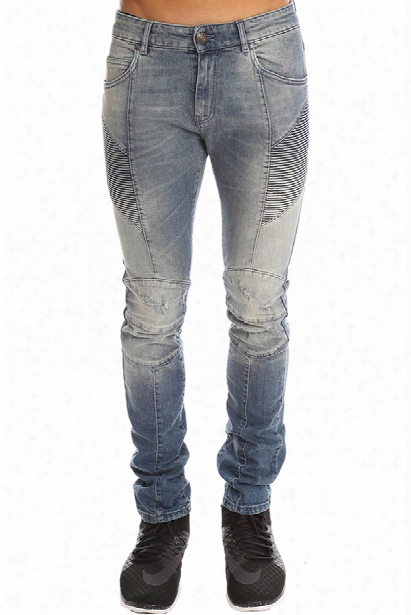 Pierre Balmain Moto Jean