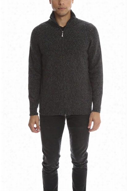 120% Lino Zip Sweater