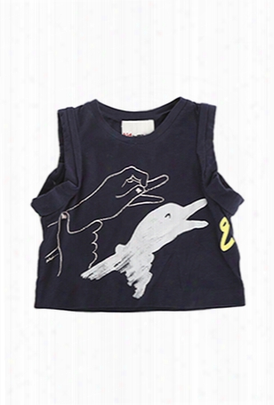 3.1 Phillip Lim Kids Goose Puppet Muscle Tee