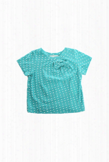 3.1 Phillip Lim Kids Raised Polka Dot Bow Tee