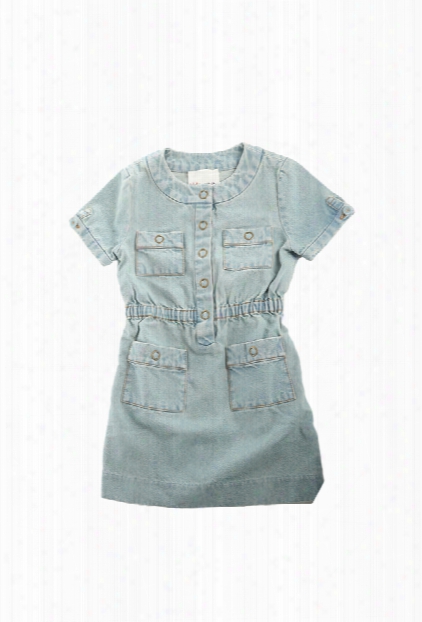 3.1 Phillip Lim Kids Shortsleeve Denim Dress