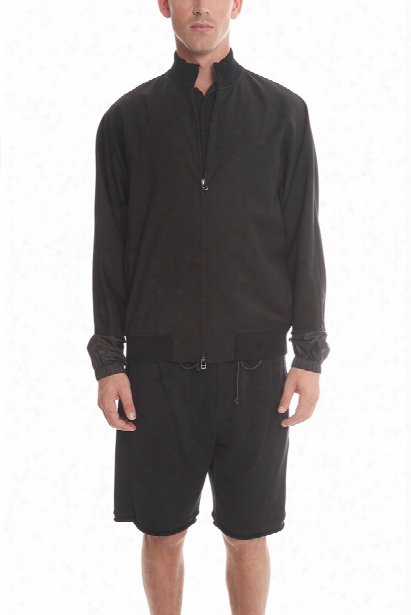 3.1 Phillip Lim Mock Neck Zip Jacket