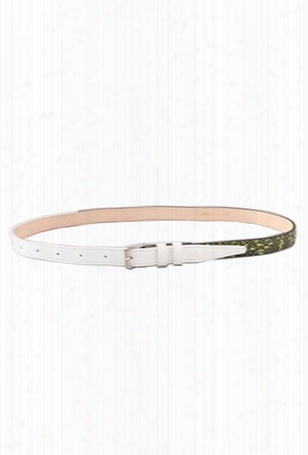 3.1 Phillip Lim Two Tone 20mm Trouser Belt