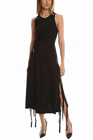 Derek Lam 10 Crosby Dress With Horn Toggle Belt