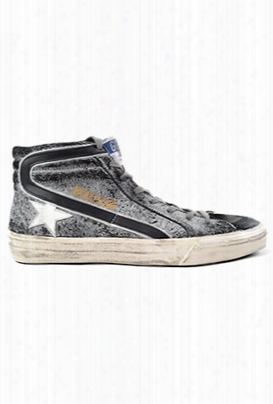 Golden Goose Crackle Slide Sneaker