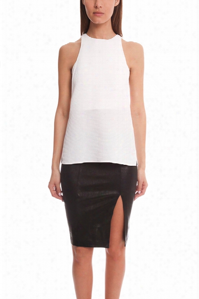 Helmut Lang Raze Drape Top