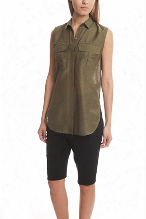 Helmut Lang Shirting Sleeveless Top