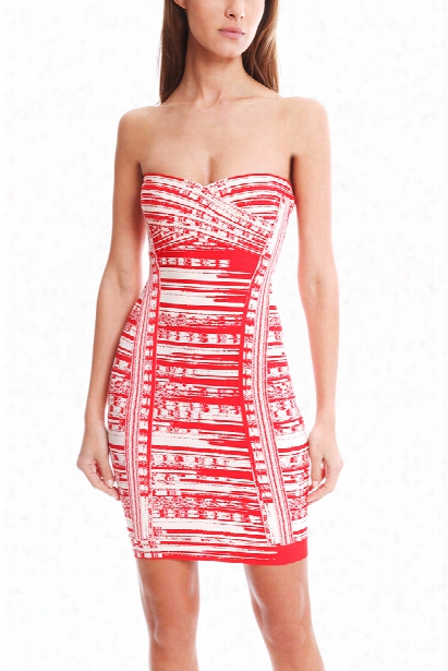 Herve Leger Maricel Strapless Dress