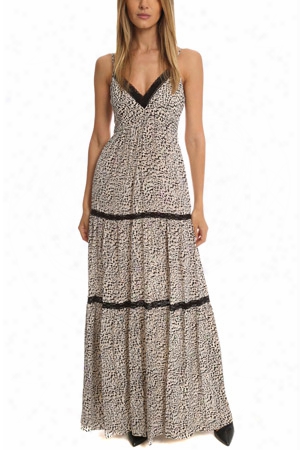 L'agence Abby Lace Trim Maxi