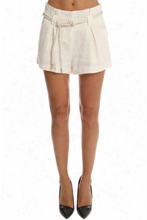 L'agence Edie Paperbag Waist Short