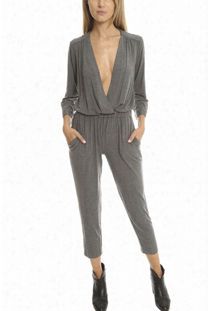 L'agence Natalie Cross Front Jumpsuit