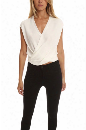 L'agence T Lee Cross Front Blouse