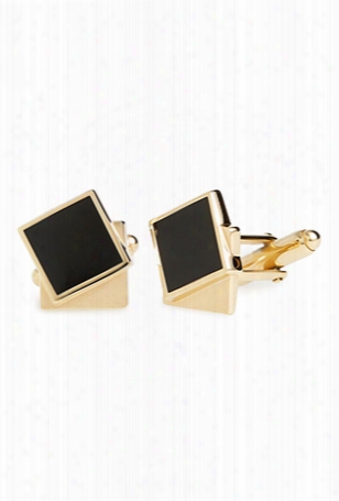 Lanvin Double Square Cuff Links