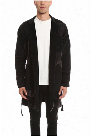 Longjourney Mechanics Patchwork Coat