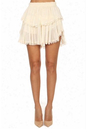 Loveshackfancy Ruffle Mini Skirt