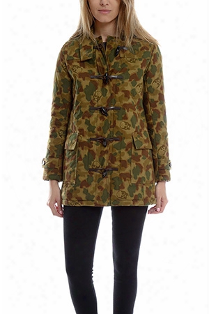 Lucien Pellat-finet Camo Skull Duffle Coat