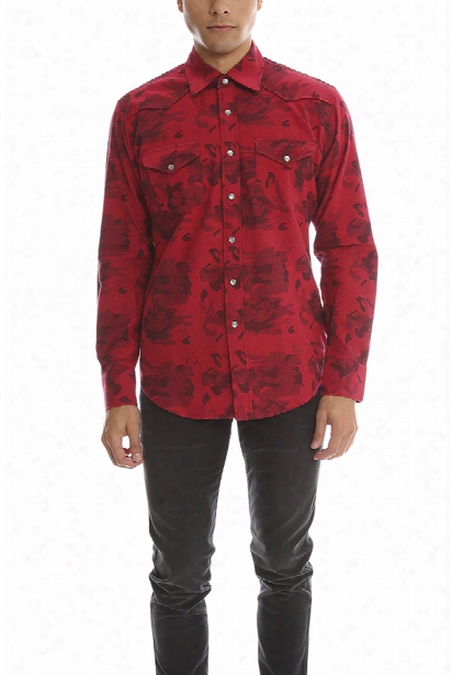 Lucien Pellat-finet Red Skull Shirt