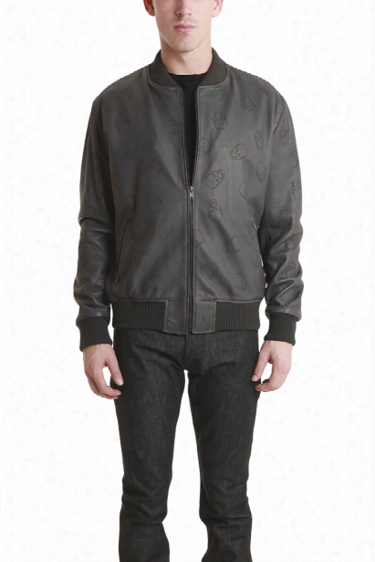 Lucien Pellat-finet Skull Leather Jacket