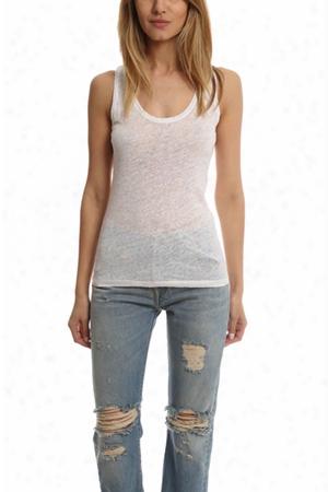 Majestic Filatures Linen Stretch Tank