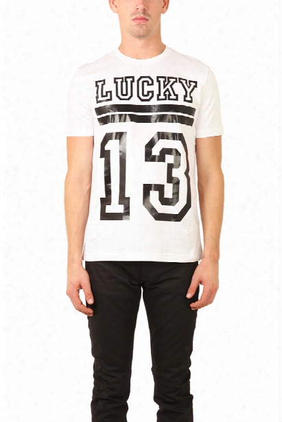 Markus Lupfer Lucky 13 Black Foil Tee