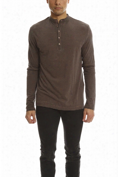 Massimo Alba Long Sleeve Henley Ls