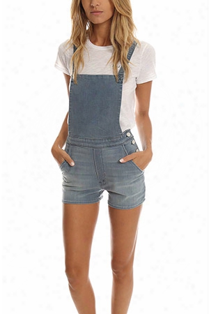 Mother Swooner Short Overall