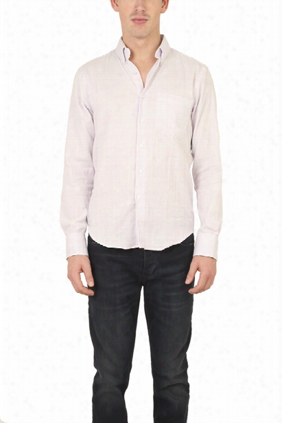 Naked & Famous Slim Shirt Lavender