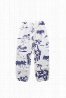 Monrow Kids White Hawaiin Vintage Sweatpants