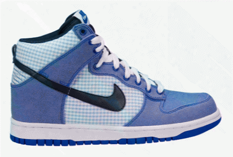 Nike Dunk Hi Lyon Blue/dark Obsidian/white