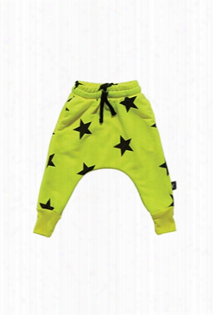 Nununu Neon Star Baggy Pants