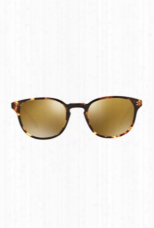 Oliver Peoples Fairmont Sun Gold Mirror