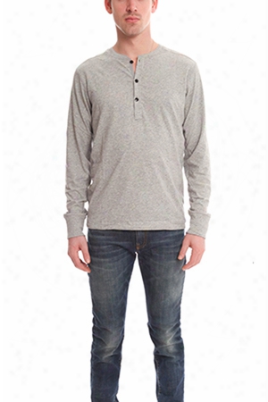 Rag & Bone Perfect Jersey Henley Ls