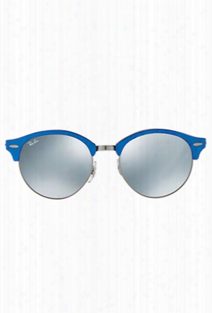 Ray-ban Acetate Unisex 998/2x Top Wrinkled Blue/black