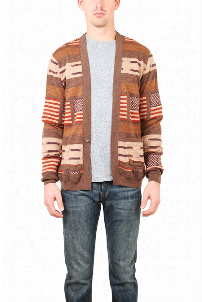 Remi Relief Wool Native Boarder Cardigan