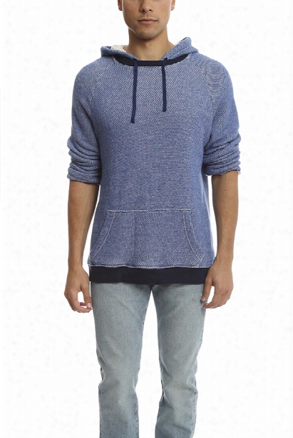 Robert Geller Crop Sleeve Hoody