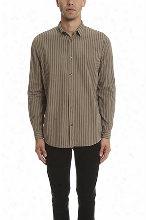 Robert Geller Vintage Stripe Shirt