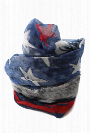 Faliero Sarti Stars And Stripes Scarf