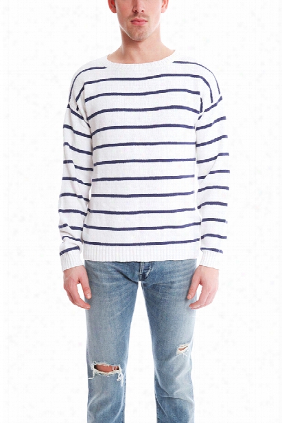 Shipley & Halmos Burgee Crew Sweater Stripe